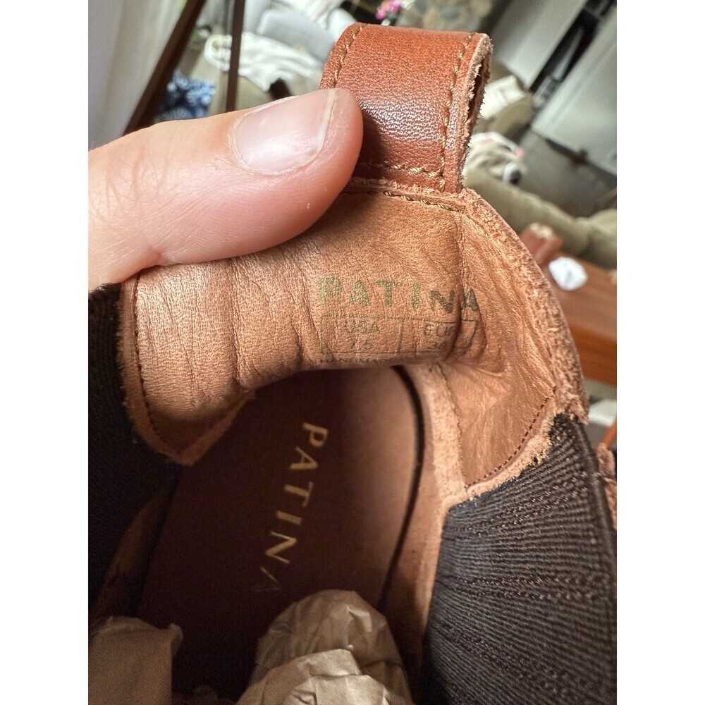 Portland Leather Goods/Patina Dakota Western Boot, Tucson / 7.5 bohochic neutral - Picture 7 of 7